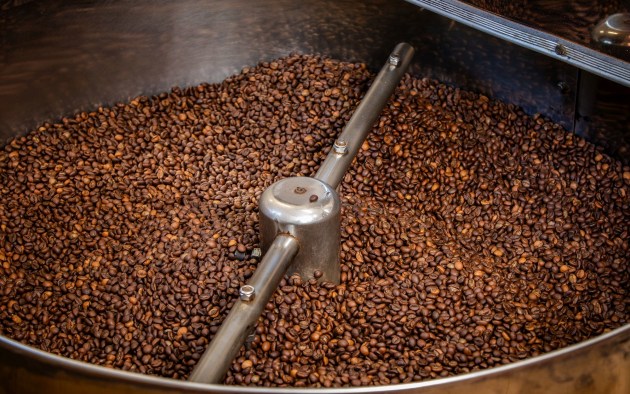 A fresh batch of Talwali roasted coffee beans. 
Credit: Carelle Mulawa-Richards.