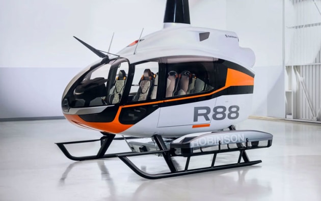 Robinson's R88 is expected to be deployed on a number of missions. (Robinson Helicopter)