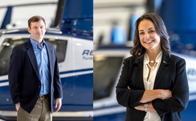Robinson executives David Smith and Robyn Eagles will participate in an industry forum at RotorTech. (AMDA Foundation)