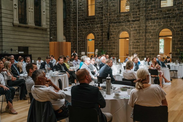 The room at Food & Drink Business LIVE 2022. (Photograph by Arianna Harry)