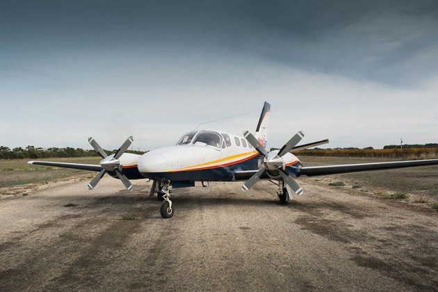 Rossair Cessna Conquest. (Rossair)