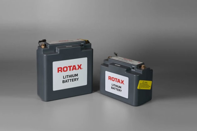 Rotax now offers the EarthX battery under its own branding. (BRP-Rotax)
