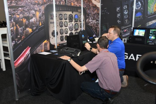 RotorTech 2022 exhibition hall. (Steve Hitchen)