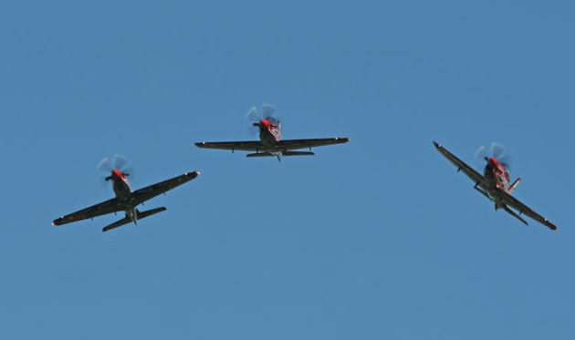 The RAAF Roulettes are scheduled to open each day of Wings over Illawarra. (Steve Hitchen)