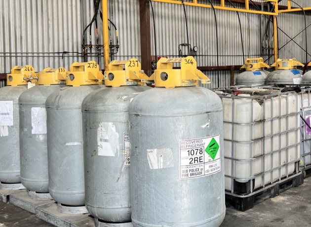 R22 cylinders (Pic: RRA)