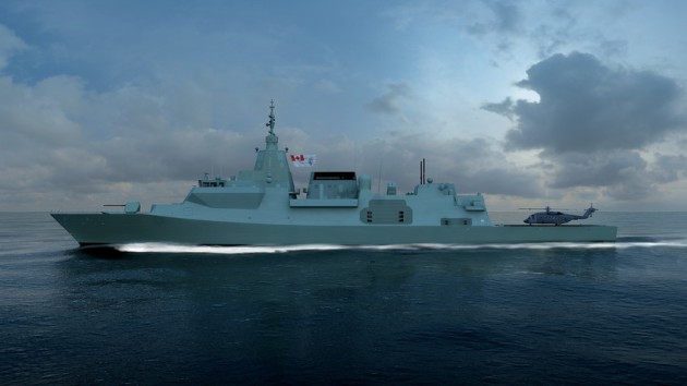The future Canadian variant of the Type 26. Credit: BAE