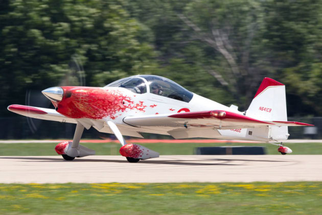 This RV6 is powered by an IO-540 Lycoming. (Phil Hosking)