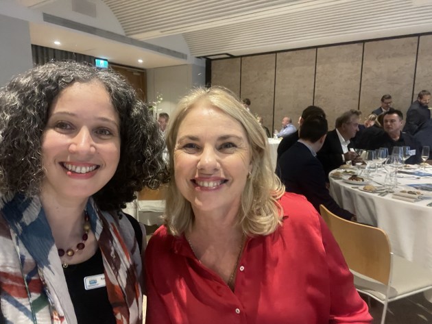 Rym Kachouri, APPMA Board and Lindy Hughson, Yaffa Media