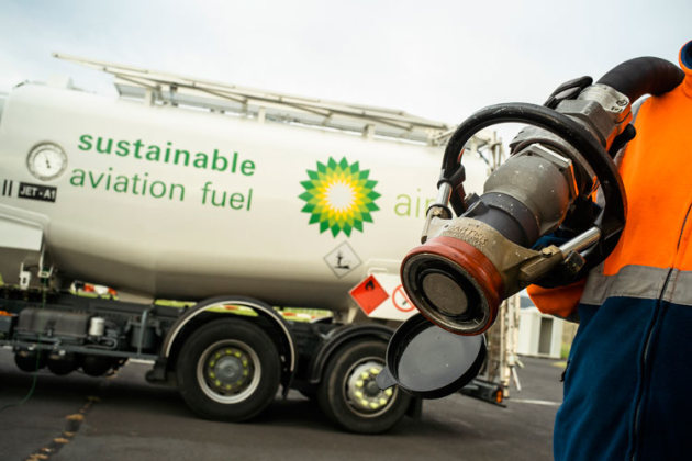 Sustainable aviation fuel is becoming more and more available every year, and Australia is looking to get involved in production. (Air BP)