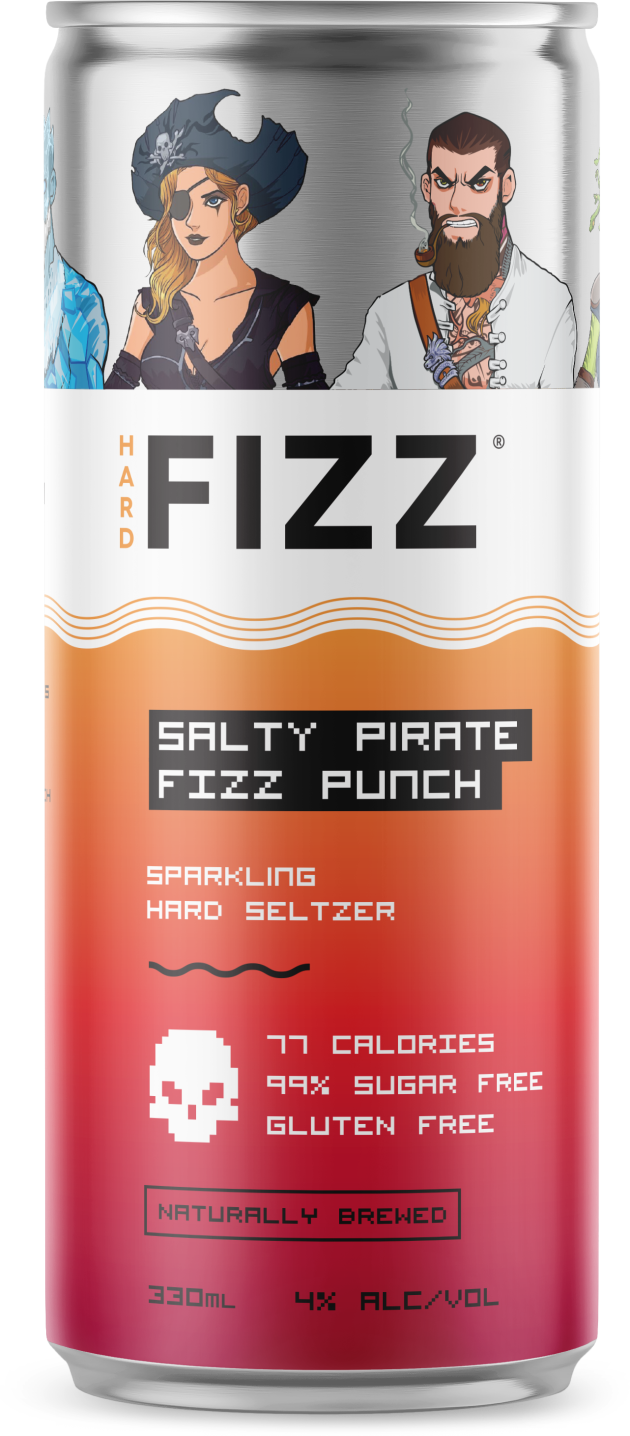 Queensland hard seltzer brand Hard FIZZ is launching a pirate themed flavour after a world first vote by members of an NFT (non-fungible token) project.