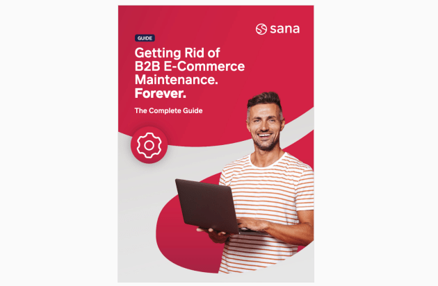 Sana Commerce has launched a maintenance guide for B2B suppliers. Image: Sana Commerce