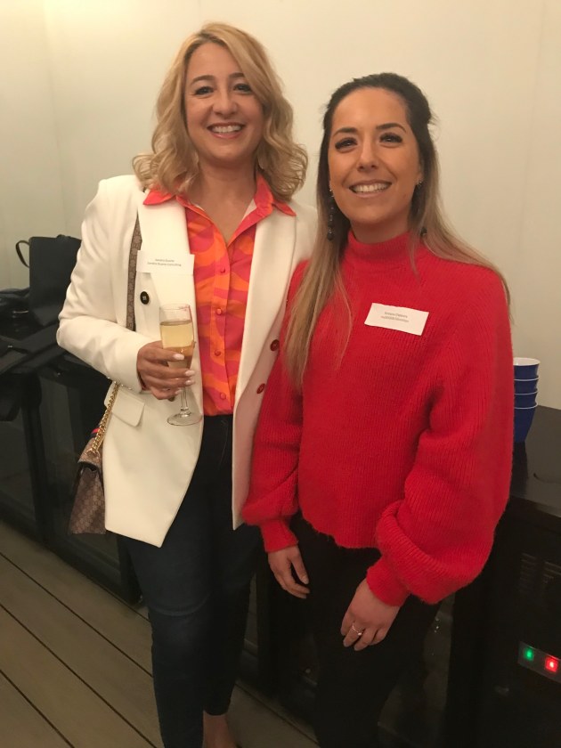 Sandra Duarte with guest speaker Kirstene Ciappara. Image: PKN