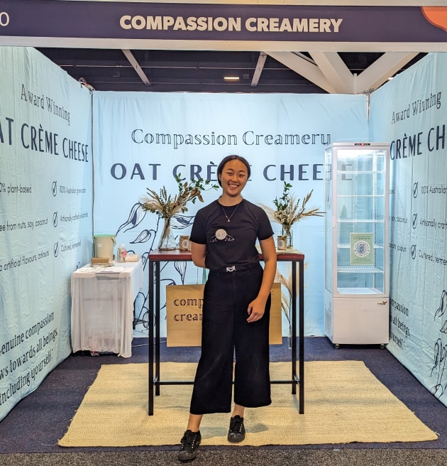 Compassion Creamery founder Sarah Qian
