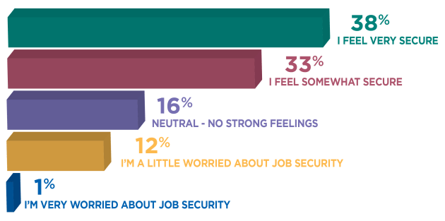 Satisfaction with job security