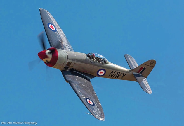 Hawker Sea Fury VH-HPB. (David Horn Unlimited Photography)