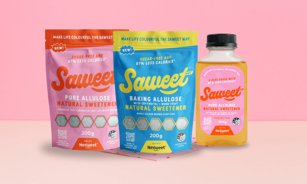 SaweetWay is the first to market in Australia, with the launch of its innovative range of 100 per cent natural allulose sweeteners &ndash; the &lsquo;next generation&rsquo; sweetener that has been officially approved for use in Australia.
Source: Saweet