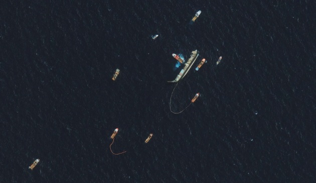 Spiral Blue has been awarded a contract from the Defence Innovation Hub to develop Vessel Detect, a lightweight system for processing satellite images to detect vessels in large areas of ocean. (Spiral Blue)