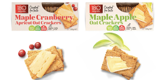 The Arnott&rsquo;s Group continues to develop its new cereals and snacks business with the acquisition of premium New Zealand cracker company 180degrees.