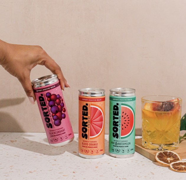 The Good Seed has developed a prebiotic better-for-you carbonated beverage range called Sorted. The fibre rich drink comes in three flavours - Watermelon & Mint, Blood Orange, and Blackcurrant.