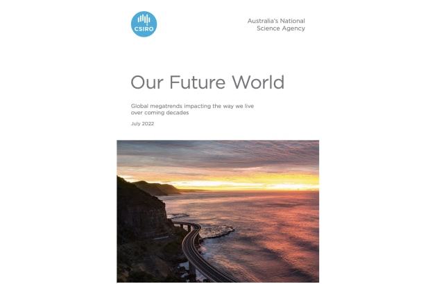 CSIRO Our Future World 2022 report.