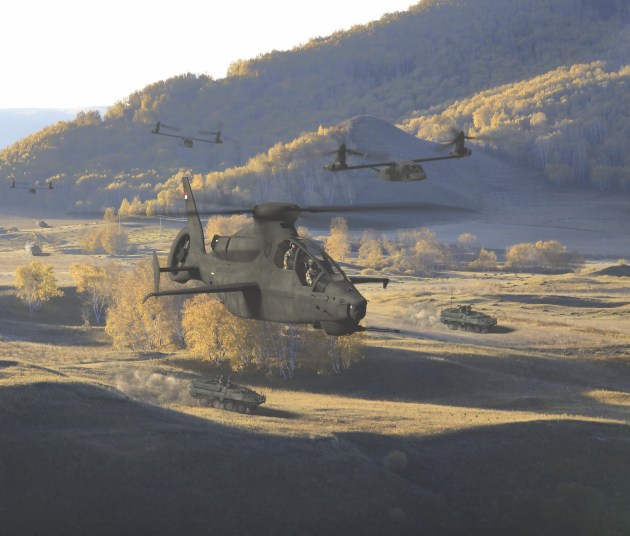 Bell&rsquo;s V-280 Valor and 360 Invictus. (Bell)