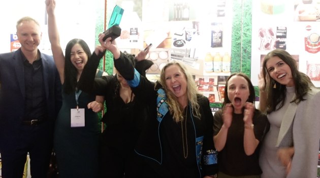 The Bunzl Australia and New Zealand team celebrates their win