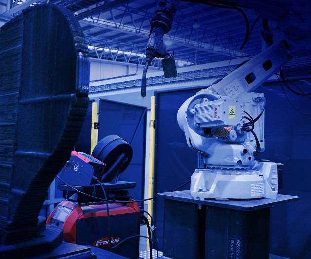 A typical ARCEMY metal 3D printing system. (AML3D)