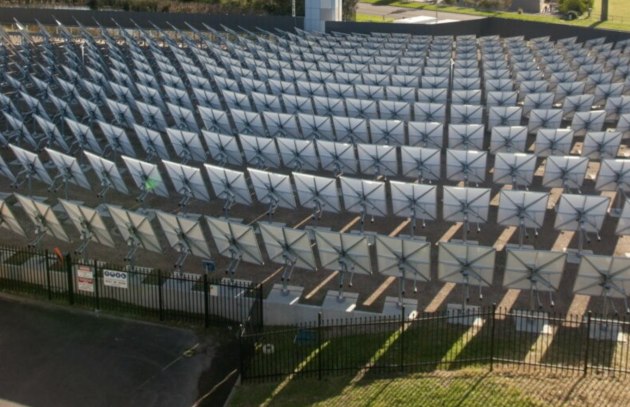 The CSIRO Energy Centre in Newcastle contains the only operational high-temperature solar thermal research facility of its type in Australia. (CSIRO)