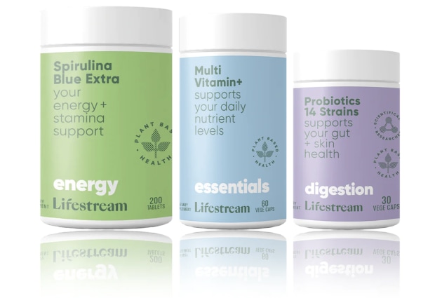 Lifestream has relaunched its supplements in packaging made from sugar cane.