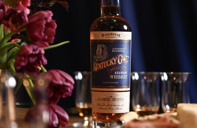 Kentucky Owl&rsquo;s master blender, John Rhea, has partnered with scotch master blender, Maureen Robinson, to create the limited release Maighstir Edition whisky, a blend of scotch and bourbon.
Source: Kentucky Owl