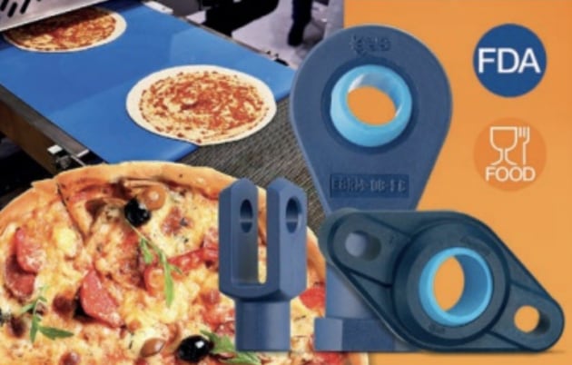 More food safety with lubrication-free motion plastics from igus with its new A181 spherical ball. The igubal FC joint system is now three times as wear-resistant and costs 25 per cent less.
Source: Treotham Automation