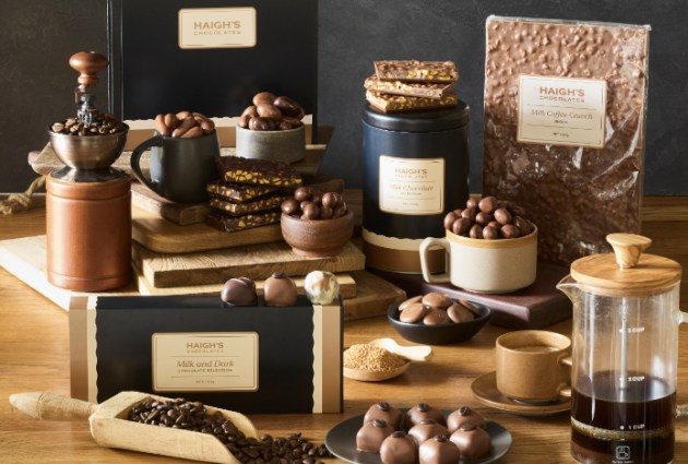 Haigh&rsquo;s Chocolates is gearing up for Father&rsquo;s Day on 1 September, with the launch of a new range that combines milk chocolate with rich coffee, Australian Rum, walnuts, and crunchy honeycomb.
Source: Haigh's Chocolates