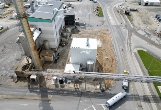 Fonterra Co-operative Group has announced the company is on track to meet its climate targets, and has turned off the coal boiler at its Waitoa site, making its North Island manufacturing entirely coal free. Pictured is Fonterra's Edendale site, where a 20-megawatt electrode boiler is installed.
Source: Fonterra