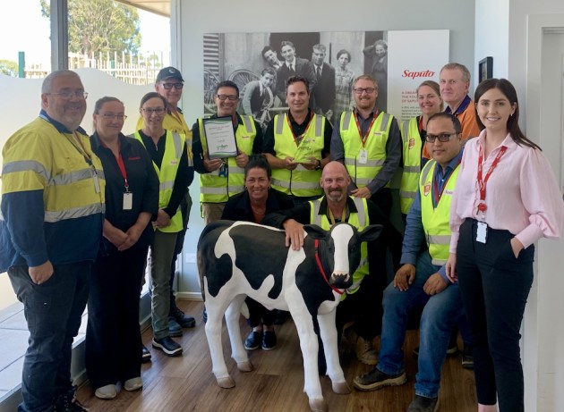 Saputo Dairy Australia&rsquo;s (SDA) Cobram site has received the 2024 Business of the Year award by Goulburn Murray Local Learning and Employment Networks (GMLLEN) for the Moira Shire local government area.
Source: SDA