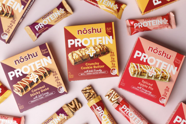 Healthy snacking brand, Noshu, is on the pulse of the high protein snacking trend, with the release of its new Protein+ Bars range, designed to support busy lifestyles.
Source: Noshu