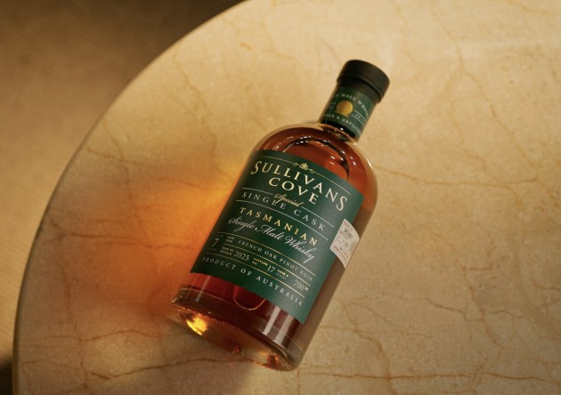 Whisky producer, Sullivans Cove, has released two new single cask whiskies uniting Tasmania&rsquo;s world-class wine industry with Sullivans Cove&rsquo;s spirit &ndash; Special Cask Editions No. 17 & 18, 7 Year Old French Oak ex-Pinot Noir casks.
Source: Sullivans Cove