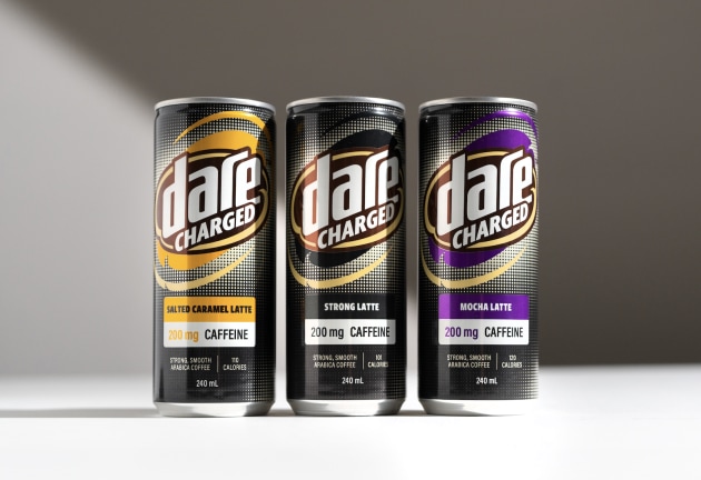 Bega Group brand, Dare, has released its most concentrated ready-to-drink iced coffee yet, with the release of Dare Charged.
Source: Dare