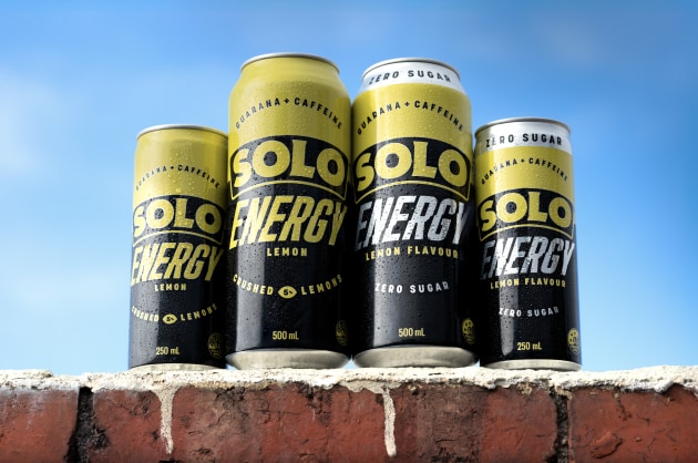 Asahi Beverages soft-drink brand, Solo, has received a functional facelift, with the release of Solo Energy &ndash; a fresh spin on its iconic lemon flavour, now with guarana, caffeine and B-vitamins.
Source: Asahi