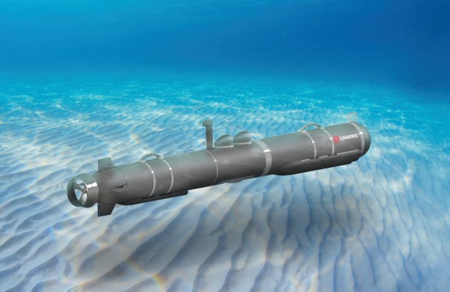 IVER 4 on ocean floor.
Credit: L3Harris