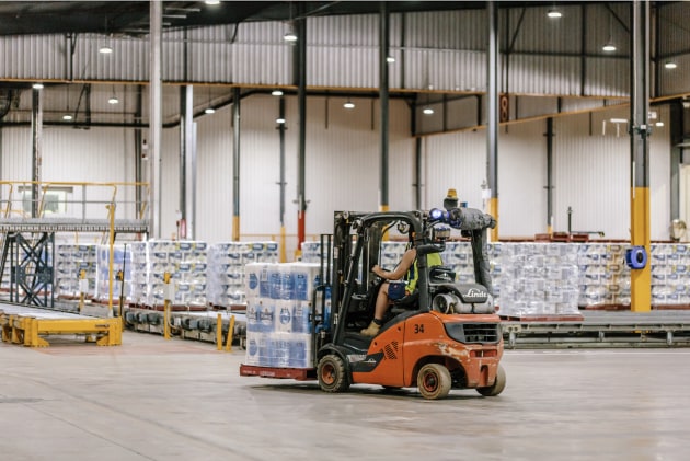 Over 85,000 tonnes of product are manufactured at Kimberly-Clark Australia's plant every year.