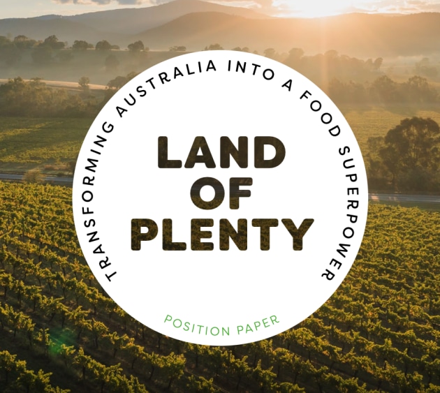 Image: Australian Food & Agriculture Industry Taskforce