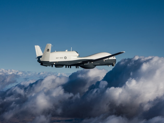 Australia's third MQ-4C. 

Credit: Northrop Grumman