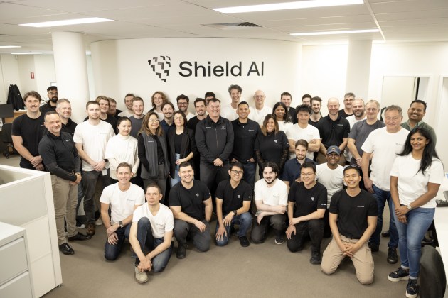 Shield AI's team in Melbourne. (Image: Supplied)