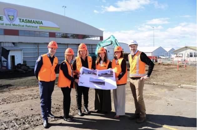 The redevelopment follows the signing of a 10‑year contract with Ambulance Tasmania in December last year to continue delivering fixed‑wing aeromedical services for Tasmanians in their time of need, supported by a new Beechcraft King Air B350. (RFDS)