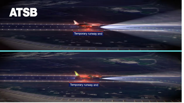In each case, the aircraft &ndash; an Airbus A330 and then a Boeing 787-9 &ndash; left the ground beyond the temporary runway end, passing within metres of an active worksite. (ATSB)