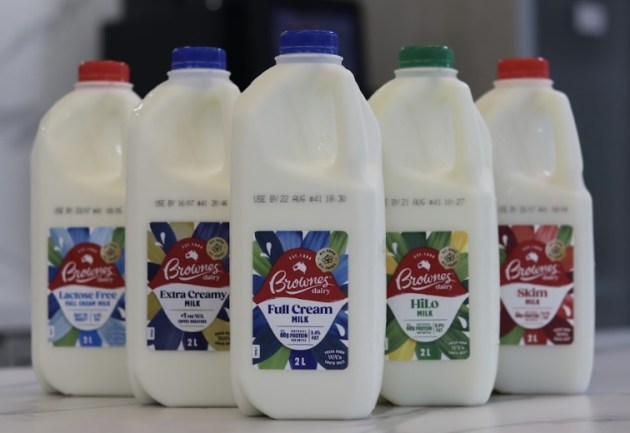 Brownes Dairy’s refreshed white milk packaging features artwork inspired by Western Australia’s South West.