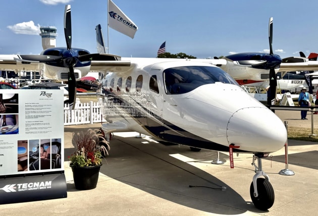 The VIP made its American debut at EAA AirVenture Oshkosh in July, (Tecnam)
