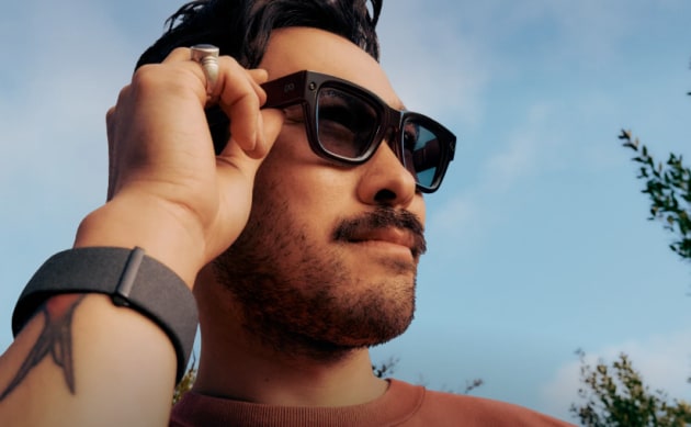 Is it obvious that this is recording? Image: Meta.
