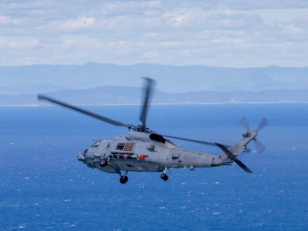 The Royal Australian Navy has placed a second order for US Navy MH-60R helicopters. (RAN)