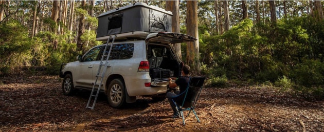 Sean Scott's on-location post production editing suite.